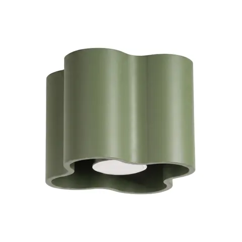 Plafon OVIO 1 zielony oliwkowy GU10 SL.3344 Sollux