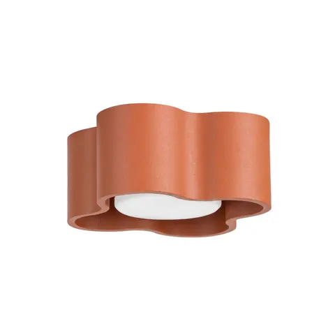 Plafon OVIO 1 ochra czerwona Gx53 SL.3354 Sollux
