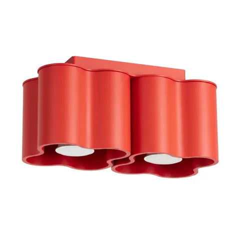Plafon OVIO 2 czerwony GU10 SL.3380 Sollux