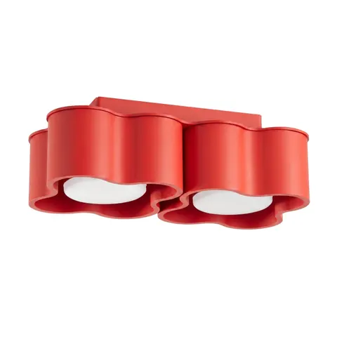 Plafon OVIO 2 czerwony Gx53 SL.3383 Sollux