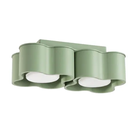Plafon OVIO 2 szałwiowy Gx53 SL.3411 Sollux