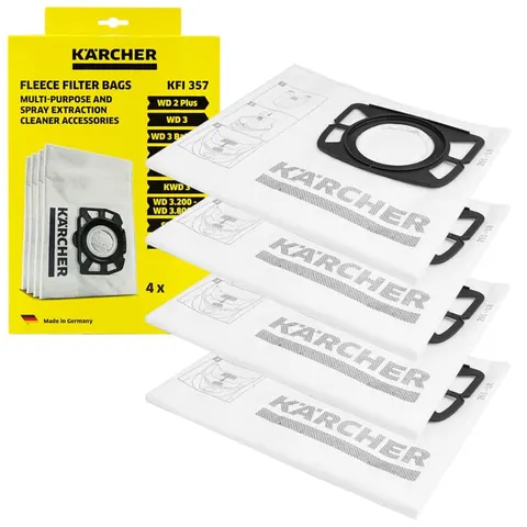Oryginalne worki Karcher do odkurzacza WD 3 SE 4001 2.863-314