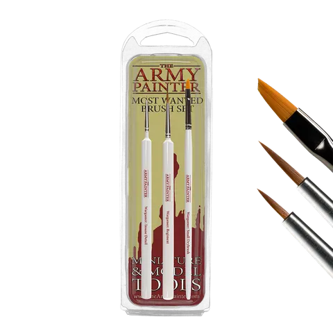 Zestaw pędzli Most Wanted Brush Set The Army Painter