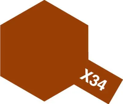 TAMIYA 81534 X-34 Metallic Brown (81534) Acrylic paint 10ml