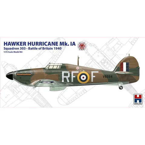 Hurricane Mk.IA - Dywizjon 303 1:72 Hobby 2000 72001