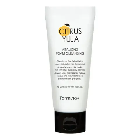 Rewitalizująca pianka oczyszczająca FARMSTAY Citrus Yuja 100ml