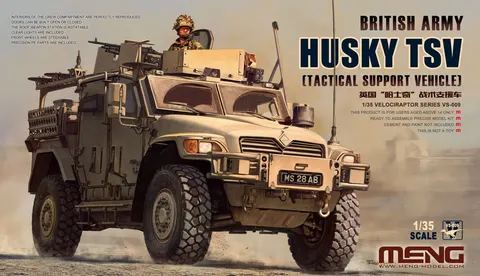 British Army Husky TSV 1:35 Meng VS-009