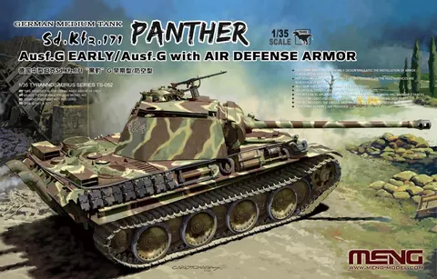 Sd.Kfz.171 Panther Ausf.G Niemiecki czołg średni 1:35 Meng TS-052