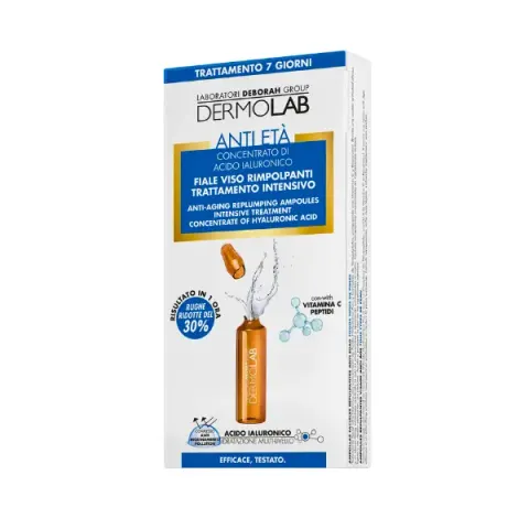 Ampułki przeciwstarzeniowe do twarzy DERMOLAB ANTI-AGING 7x1.8ml