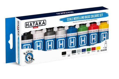 Zestaw Hataka BS100 Scale modelling basic colours set (8szt.)