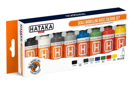 Zestaw Hataka CS100 Scale modelling basic colours set (8szt.)
