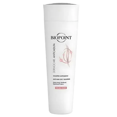 Szampon przeciw wypadaniu włosów BIOPOINT Shampoo Anticaduta Donna 200ml