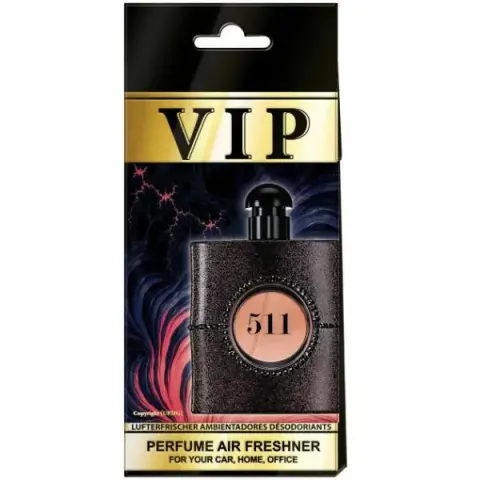 Zapach samochodowy VIP 511 insp. YSL Black Opium