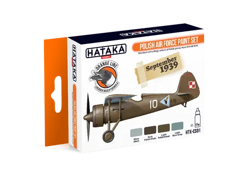 Zestaw farb Polish Air Force (4szt) Hataka CS01