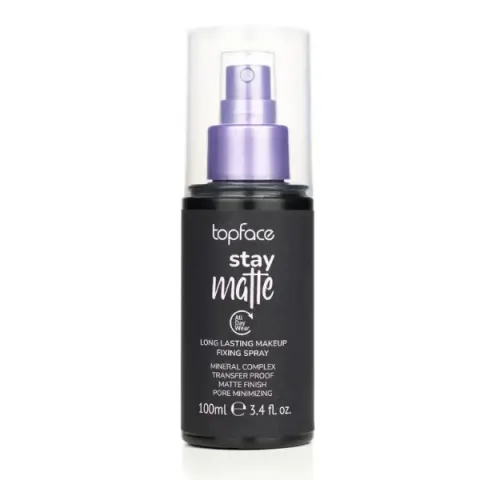 Topface Stay Matte Make Up Fixing Spray- Matowy spray utrwalający makijaż