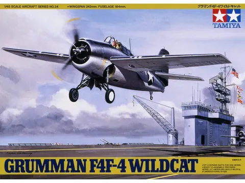 TAMIYA 61034 Wildcat F4F4