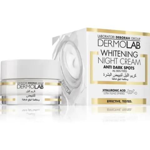 Krem Dermolab na noc przeciw przebarwieniom Whitening Night Cream 50ml