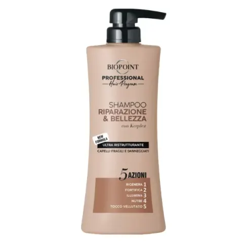 Biopoint Riparazione & Belleza Szampon Restrukturyzujący do włosów 400ml