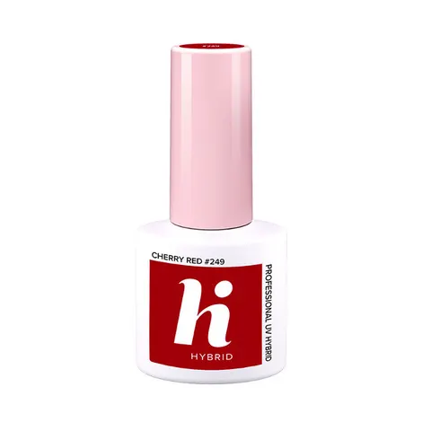 HI HYBRID MOMENTS Lakier hybrydowy, 249 CHERRY RED, 5 ml