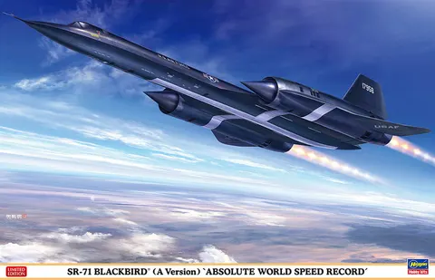 SR-71 Blackbird (Typ A) (Absolute World Speed Record) 1:72 Hasegawa 02425