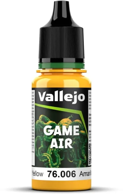 Vallejo 76006 Sun Yellow Game Air 18ml