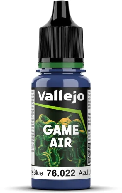 Vallejo 76022 Ultramarine Blue Game Air 18ml