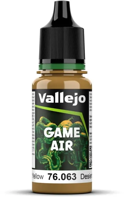 Vallejo 76063 Desert Yellow Game Air 18ml