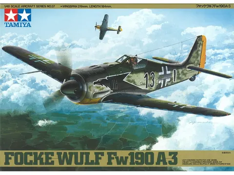 TAMIYA 61037 Focke-Wulf Fw190 A-3