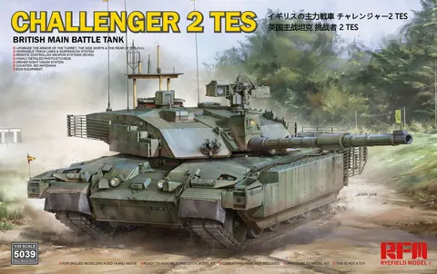 Challenger 2 TES (British Main Tank) 1:35 Rye Field Model 5039