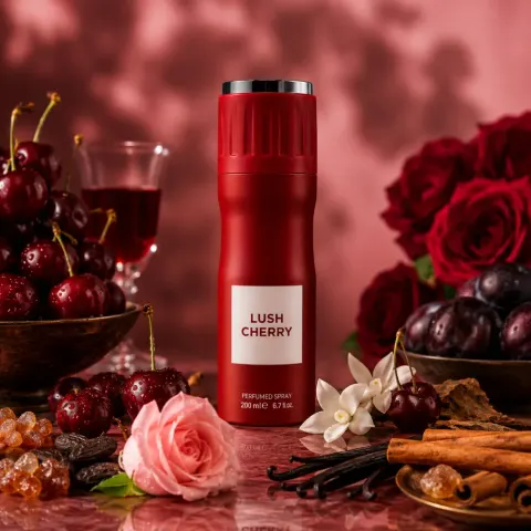 Fragrance World Lush Cherry dezodorant w sprayu unisex200ml