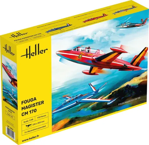 Fouga Magister CM 170 1:48 Heller 30510