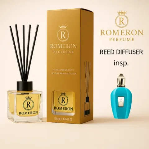 Patyczki zapachowe ROMERON EXCLUSIVE ALEX III Home Fragrance Luxury Reed Diffuser 120ml