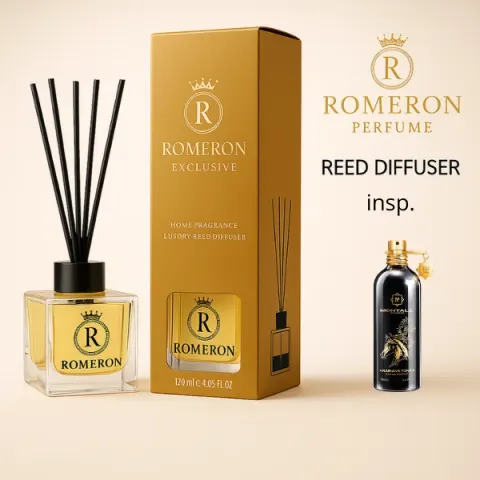 Patyczki zapachowe ROMERON EXCLUSIVE ARABIANA Home Fragrance Luxury Reed Diffuser 120ml