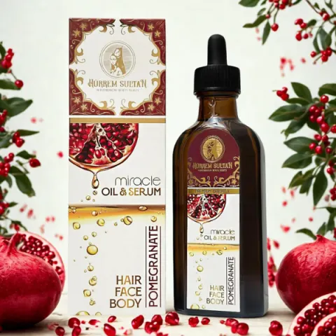 Olejek i serum z granatu 3w1 Hurrem Sultan 100ml