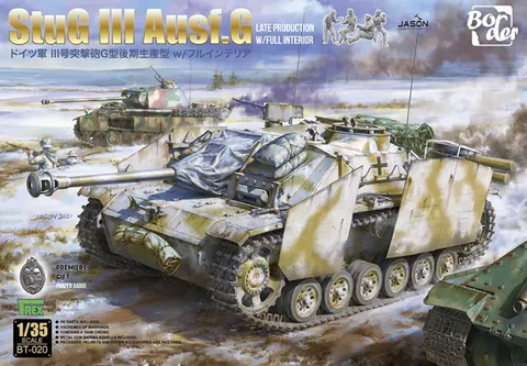 StuG III Ausf. G Late w/ Full Interior 1:35 Border Model BT020