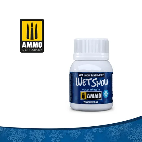 Wet Snow (40ml) Ammo by Mig Jimenez 2081