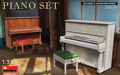 Piano Set 1:35 MiniArt 35626