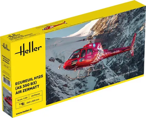 AS350 B3 Ecureuil 1:48 Heller 80490