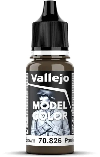 Vallejo 70826 Medium Brown Model Color Farba