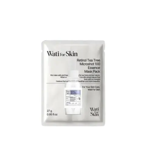 Maseczka w płacie do twarzy Wati for skin z retiniolem 27g