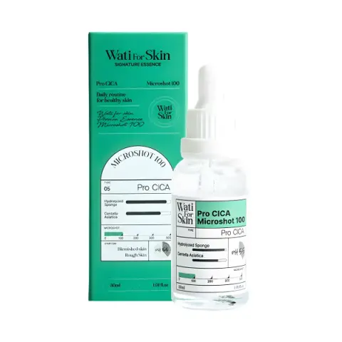 Serum do twarzy z bakuchiolem i wąkrotką azjatycką Wati for skin 30ml