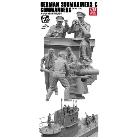 German Submariners and Commanders 1:35 Border Model BR002