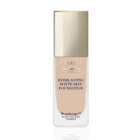 CLARESA CARE ALL DAY EVERLASTING MATTE SKIN FOUNDATION, Podkład matująco-wygładzający 32ml