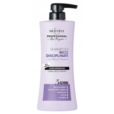 Szampon nawilżający do włosów kręconych i falowanych BIOPOINT 400ml