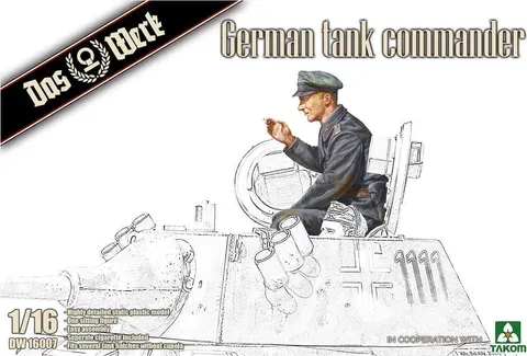 German Tank Commander 1:16 Das Werk 16007