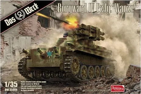 Borgward IV Panzerjager Wanze 1:35 Das Werk 35008