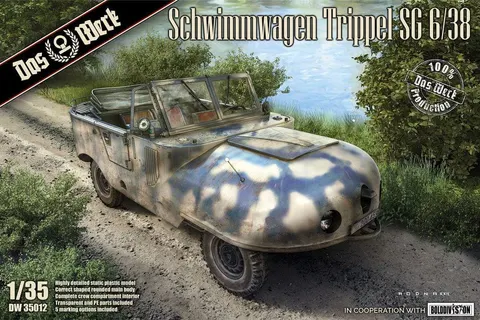 Schwimmwagen Trippel SG 6/38 1:35 Das Werk 35012