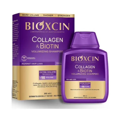 Bioxcin szampon zwiększający objętość Collagen&Biotin 300ml