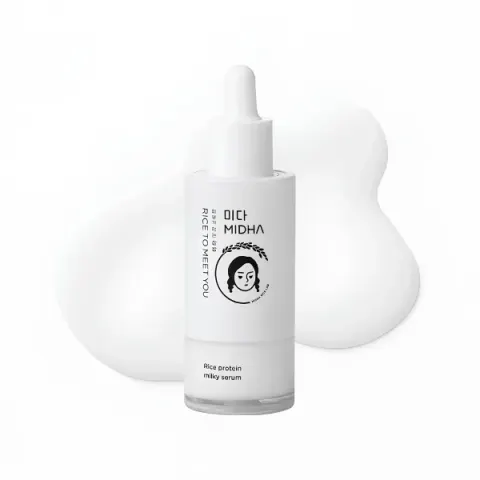 MIDHA Rice protein milky serum mleczne serum do twarzy 50ml