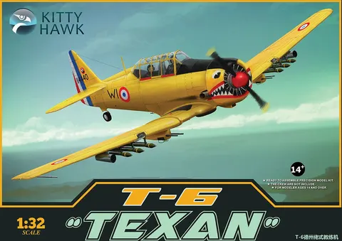 T-6 Texan 1:32 Kittyhawk 32002